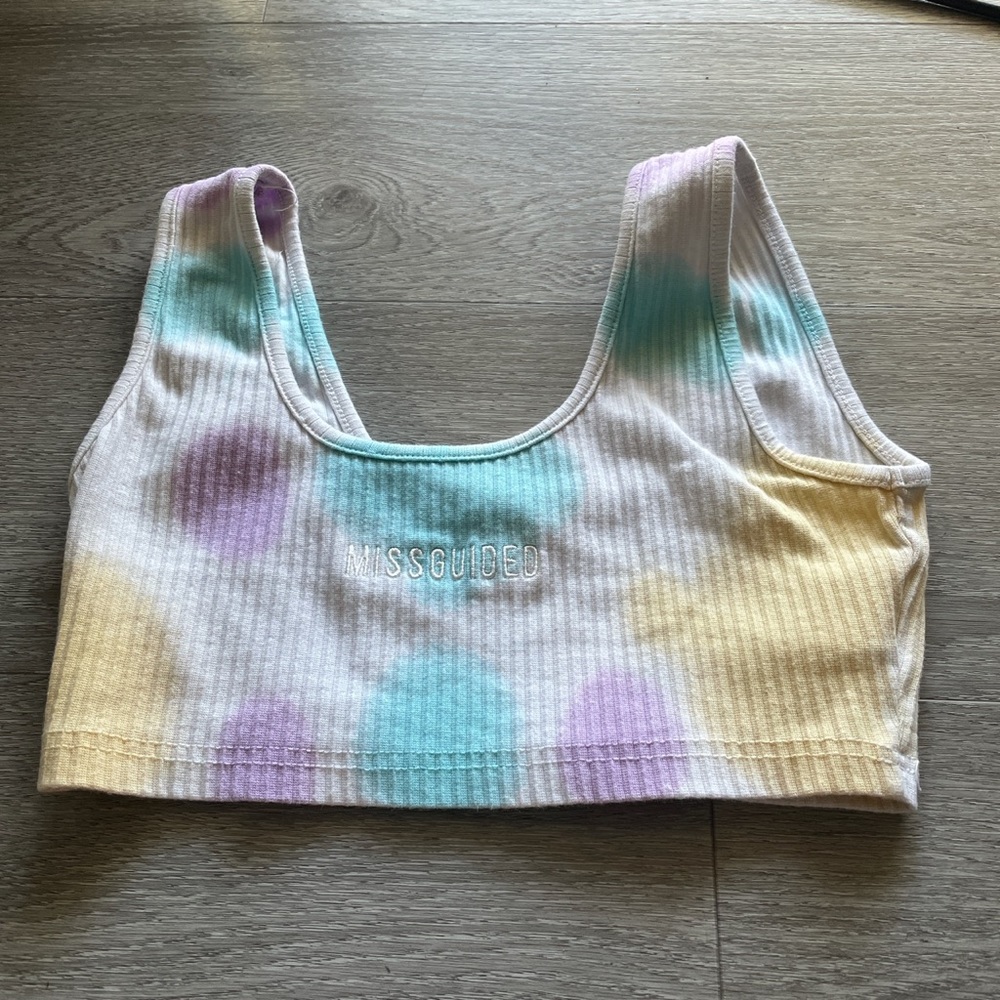 Tie dye crop top